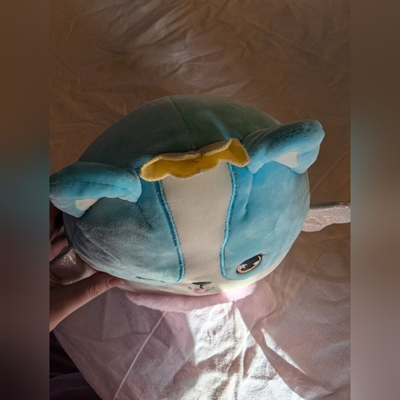 2/30$ Squishmallows Blue and Pink Butterfly Dog - Picture 3 of 6